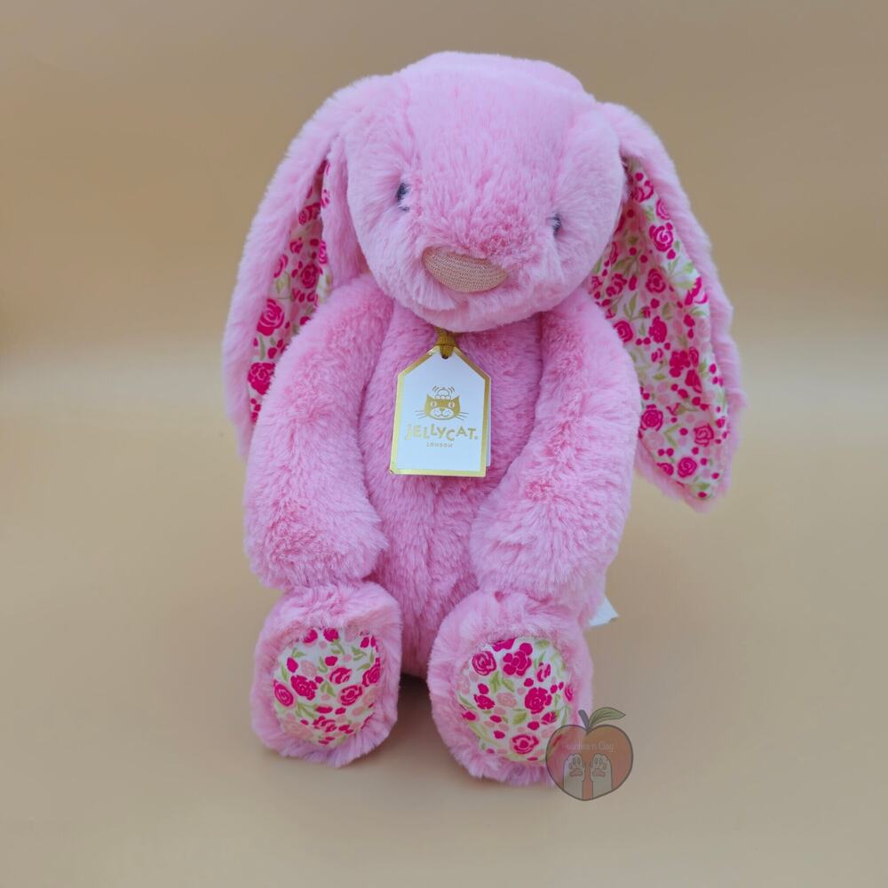 Jellycat Blushkin Blossom Luxe Bunny - AUTHENTIC - NEW WITH TAGS